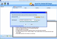 Kernel Outlook PST Repair screenshot